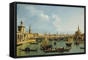 The Bacino Di San Marco, Venice-Bernardo Daddi-Framed Stretched Canvas