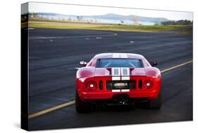 The Back of a 550 Horsepower Ford Gt Supercar on San Juan Island in Washington State-Ben Herndon-Stretched Canvas