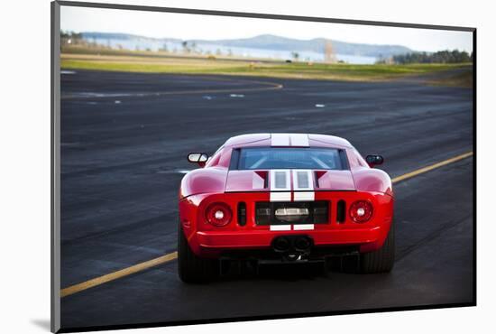 The Back of a 550 Horsepower Ford Gt Supercar on San Juan Island in Washington State-Ben Herndon-Mounted Photographic Print