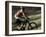The Back of a Mountain Biker, Mt. Bike-Michael Brown-Framed Photographic Print
