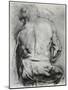 The Back of a Nude Man, C1610-Peter Paul Rubens-Mounted Giclee Print