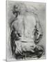 The Back of a Nude Man, C1610-Peter Paul Rubens-Mounted Giclee Print