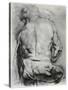 The Back of a Nude Man, C1610-Peter Paul Rubens-Stretched Canvas