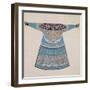 The Back of a Summer Court Robe Worn by the Emperor, China-null-Framed Giclee Print