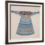 The Back of a Summer Court Robe Worn by the Emperor, China-null-Framed Giclee Print