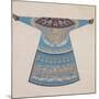 The Back of a Summer Court Robe Worn by the Emperor, China-null-Mounted Giclee Print