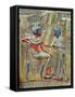 The Back of the Gold-Plated Throne, Egypt, North Africa-Robert Harding-Framed Stretched Canvas