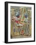 The Back of the Gold-Plated Throne, Egypt, North Africa-Robert Harding-Framed Photographic Print