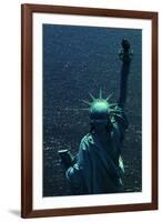 The Back of the Statue of Liberty-Dirck Halstead-Framed Photographic Print