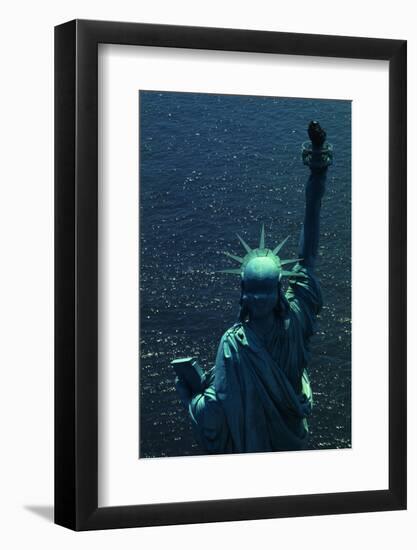 The Back of the Statue of Liberty-Dirck Halstead-Framed Photographic Print