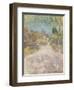 The Back Road-John Henry Twachtman-Framed Art Print