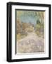 The Back Road-John Henry Twachtman-Framed Art Print