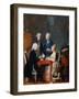 The Backgammon Play-Jean Francois Garneray-Framed Giclee Print