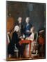 The Backgammon Play-Jean Francois Garneray-Mounted Giclee Print