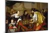 The Backgammon Players, 1634-Theodor Rombouts-Mounted Giclee Print