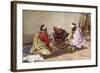 The Backgammon Players-Giulio Rosati-Framed Giclee Print