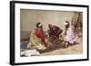 The Backgammon Players-Giulio Rosati-Framed Giclee Print