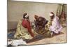 The Backgammon Players-Giulio Rosati-Mounted Giclee Print