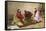 The Backgammon Players-Giulio Rosati-Framed Stretched Canvas