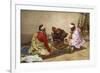 The Backgammon Players-Giulio Rosati-Framed Giclee Print