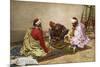 The Backgammon Players-Giulio Rosati-Mounted Giclee Print