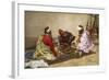 The Backgammon Players-Giulio Rosati-Framed Giclee Print