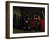 The Backgammon Players-Antoine & Louis Le Nain-Framed Giclee Print