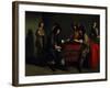 The Backgammon Players-Antoine & Louis Le Nain-Framed Giclee Print