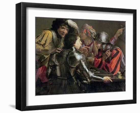 The Backgammon Players-Hendrick Terbrugghen-Framed Giclee Print