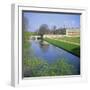 The Backs, River Cam, Clare College, Cambridge, Cambridgeshire, England, UK-Geoff Renner-Framed Photographic Print