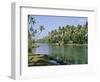 The Backwaters at Chavara, Kerala State, India, Asia-Jenny Pate-Framed Photographic Print