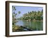 The Backwaters at Chavara, Kerala State, India, Asia-Jenny Pate-Framed Photographic Print