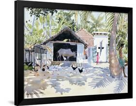 The Backwaters, Kerala, India, 1991-Lucy Willis-Framed Giclee Print