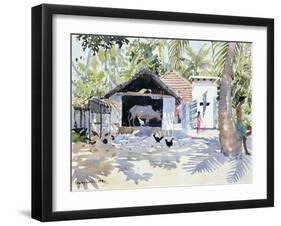 The Backwaters, Kerala, India, 1991-Lucy Willis-Framed Giclee Print