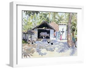 The Backwaters, Kerala, India, 1991-Lucy Willis-Framed Giclee Print