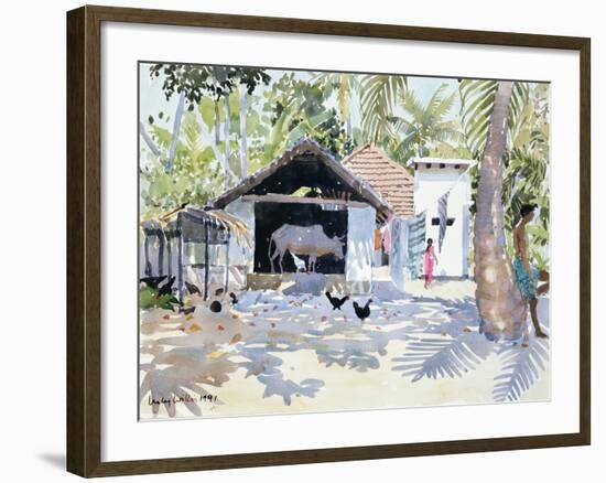 The Backwaters, Kerala, India, 1991-Lucy Willis-Framed Giclee Print