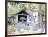 The Backwaters, Kerala, India, 1991-Lucy Willis-Framed Giclee Print