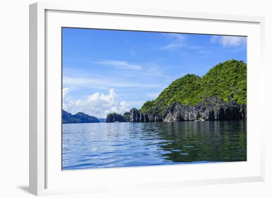 The Bacuit Archipelago, Palawan, Philippines-Michael Runkel-Framed Photographic Print