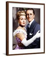 THE BAD AND THE BEAUTIFUL, from left: Lana Turner, Kirk Douglas, 1952-null-Framed Photo