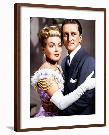 THE BAD AND THE BEAUTIFUL, from left: Lana Turner, Kirk Douglas, 1952-null-Framed Photo