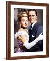 THE BAD AND THE BEAUTIFUL, from left: Lana Turner, Kirk Douglas, 1952-null-Framed Photo