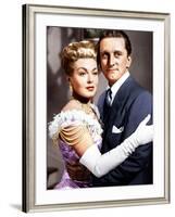 THE BAD AND THE BEAUTIFUL, from left: Lana Turner, Kirk Douglas, 1952-null-Framed Photo