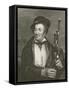 The Bag Piper-Sir David Wilkie-Framed Stretched Canvas