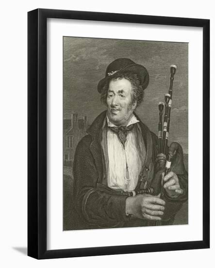 The Bag Piper-Sir David Wilkie-Framed Giclee Print