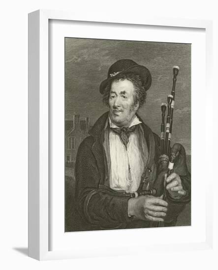 The Bag Piper-Sir David Wilkie-Framed Giclee Print