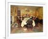 The Bagman's Toast "Sweethearts and Wives"-Walter Dendy Sadler-Framed Giclee Print