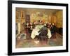 The Bagman's Toast "Sweethearts and Wives"-Walter Dendy Sadler-Framed Giclee Print