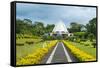 The Bahai House of Worship Samoa, Upolu, Samoa, South Pacific, Pacific-Michael Runkel-Framed Stretched Canvas