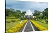 The Bahai House of Worship Samoa, Upolu, Samoa, South Pacific, Pacific-Michael Runkel-Stretched Canvas