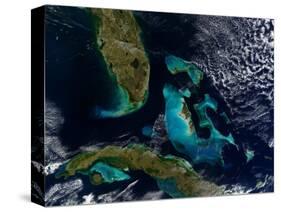 The Bahamas, Florida, and Cuba-Stocktrek Images-Stretched Canvas